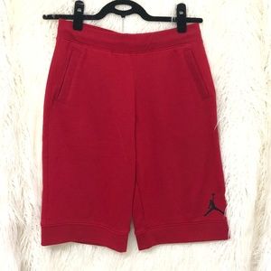 Jordan Nike Red Junior Shorts Like New